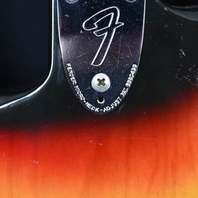 Fender Stratocaster from 1977 in Sunburst with Hardcase image 8
