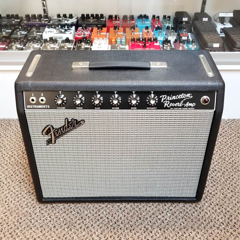 used Fender '64 Custom Hand-Wired Princeton Reverb-Amp 12-Watt 1x10" Combo Amp, Excellent Condition! image 1