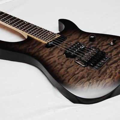 Caparison C2 Series HRG-QE Horus! 27 frets! Trans Black! First one made! image 1