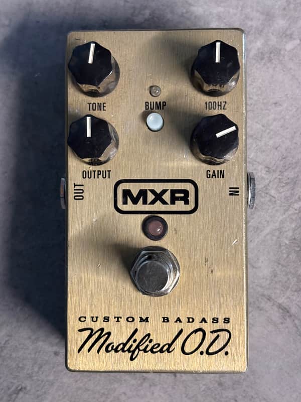 MXR Modified O.D. custom badass - or brossé image 1