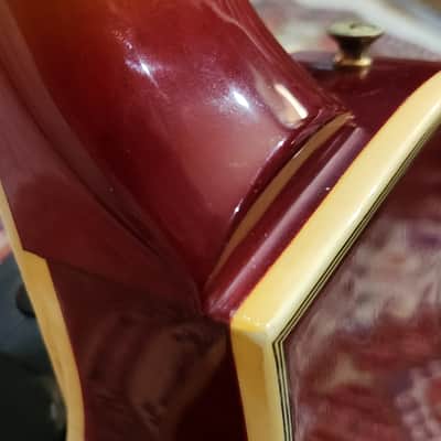RARE! Greco EG500 Custom Super Real Cherry Burst 1980 Fujigen Japan image 12