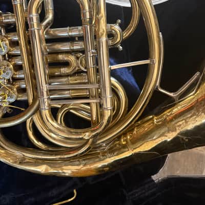 C. G. Conn 6D Double French horn. Made in USA image 12