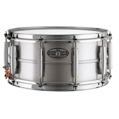 Pearl Sensitone Heritage Alloy Snare Drum 14x6.5 Aluminum image 1