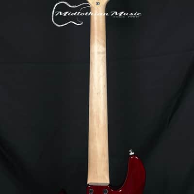 G&L Tribute L-2500 - 5-String Active Bass Guitar - Red Burst Finish image 7
