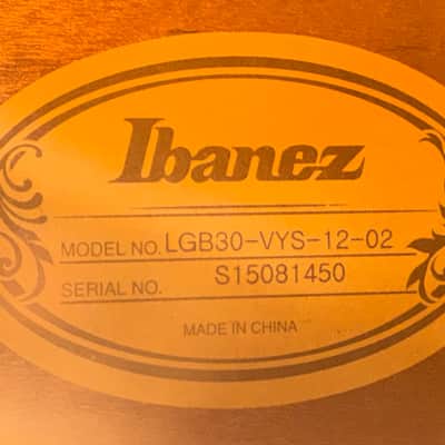 Ibanez LGB30-VYS George Benson Signature 2013 - 2018 - Vintage Yellow Sunburst image 12