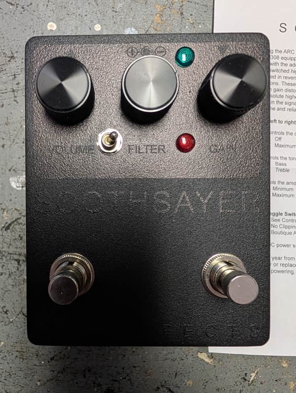 ARC Effects Soothsayer Distortion Custom Blackout image 1