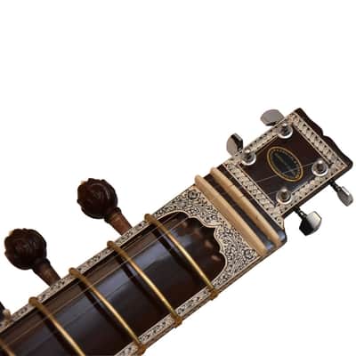 Kanai Lal Professional Electric Travel Sitar image 4