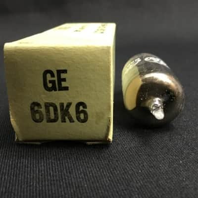 FULL SLEEVE (5) GE 6DK6 NOS Pentode TV/RECEIVER VACUUM TUBES Vintage 2.4626-D image 5