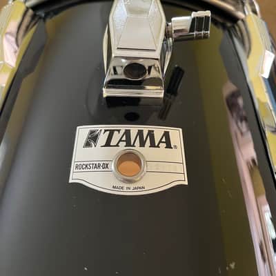 Tama Rockstar DX 13" x 12" Rack Tom Black Japan Evans Free Shipping image 2