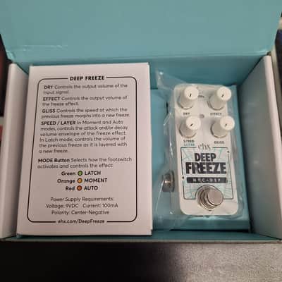 Electro-Harmonix Pico Deep Freeze Sound Retainer 2023 - Present - White image 1