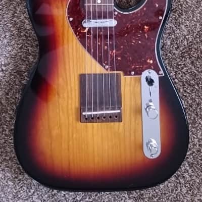 Fender Acoustasonic Telecaster 2011-12 sunburst image 1