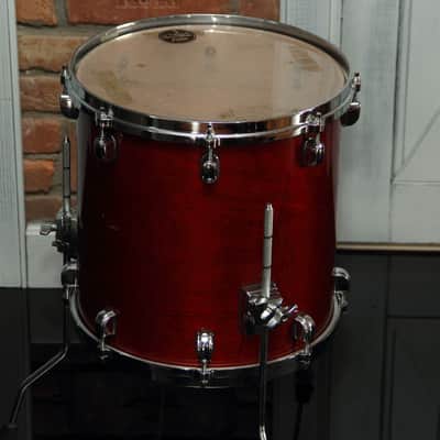 RARE Tama Starclassic Performer Birch 14"x14 Floor tom  - Royal Walnut image 6
