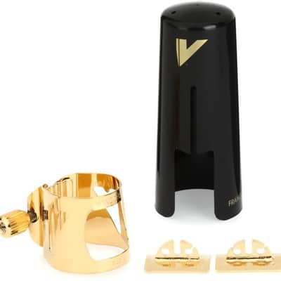 Vandoren LC07P Optimum Alto Saxophone Ligature - Gilded Gold image 2