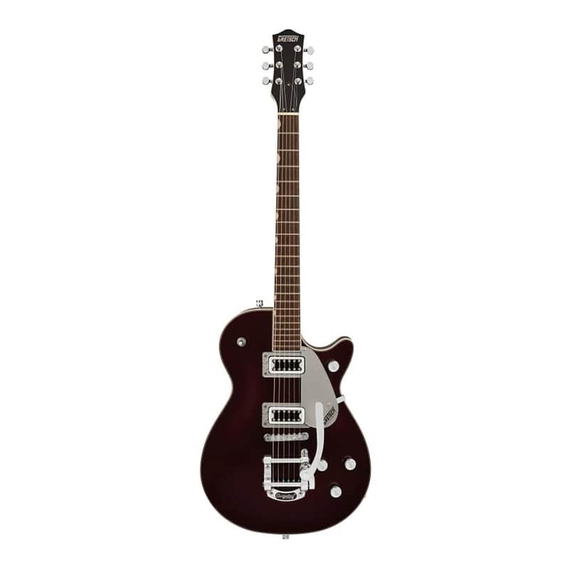 Gretsch G5230T Electromatic Jet Electric Guitar (Dark Cherry Metallic) with Chambered Mahogany Body and Maple Top image 1