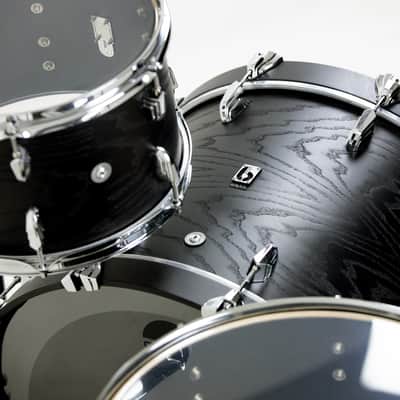 British Drum Co. RAV-CB-22 Raven Series Club Kit. (12", 16", 22") image 2