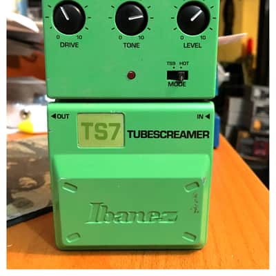 Ibanez Limited Edition TS7 Tube Screamer Green image 1