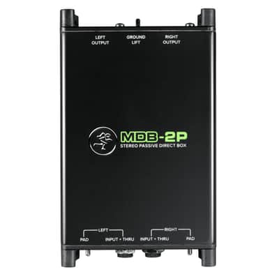 Mackie MDB-2P Stereo Passive Direct Box - DI Box image 2