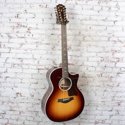 Taylor - (2025) 454ce TSB - 12-String Acoustic-Electric Guitar - Tobacco Sunburst Top - with  Hardshell Case - x5085 image 4