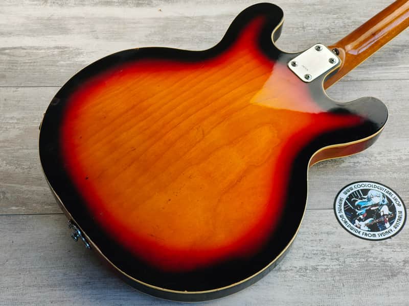 1960's Greco Japan EG-135 Hollowbody Electric Guitar | Reverb