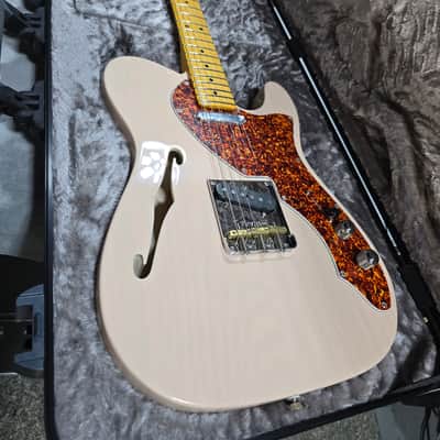 Fender American Professional II Telecaster Thinline Electric Guitar - Transparent Shell Pink with Maple Fingerboard & OHSC + PLEK*D #784 image 11