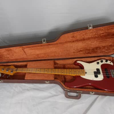 Ibanez Roadstar II RB650 bass 1985 Red with OHSC image 1
