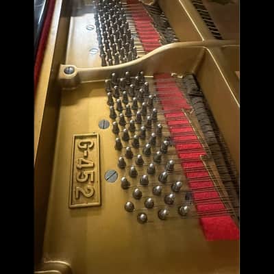 Wurlitzer Baby Grand Piano 5'2" Glossy Black Beautiful Tone image 6