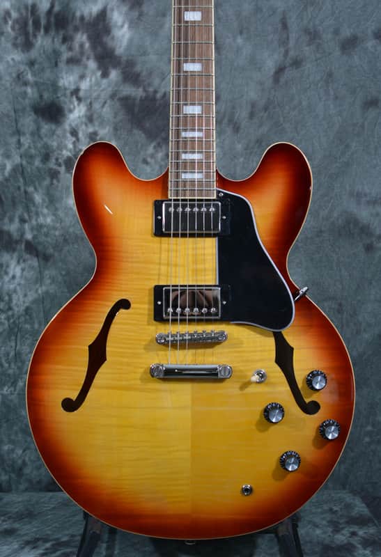 Epiphone ES-335 Figured Raspberry Tea Burst w/ FREE Same Day Shipping image 1