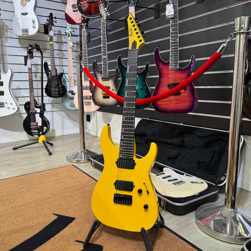 ESP Edwards M-II 7/YLM Yellow Metallic image 1