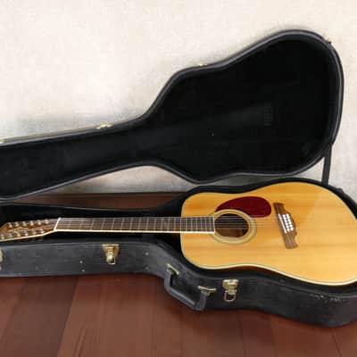 Alvarez AD-60S 12-String 2000s - Natural w/OHSC image 2