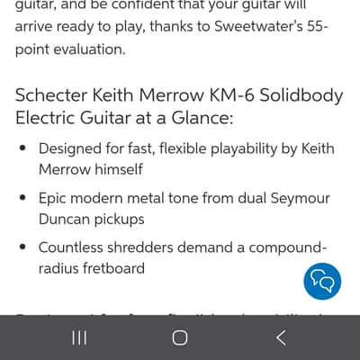Schecter Keith Merrow Signature KM-6 Mk-III Artist 2019 - Present - Trans Black Burst image 2