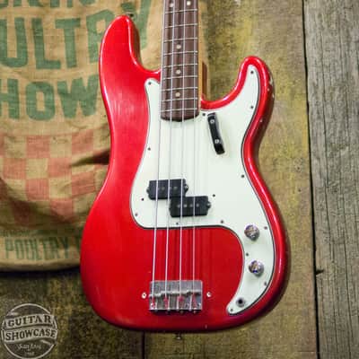 Fender Precision Bass 1965 Candy Apple Red Pre-CBS image 1
