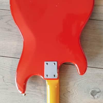 Hofner 182E1 Professional Bass 1965- Red image 7