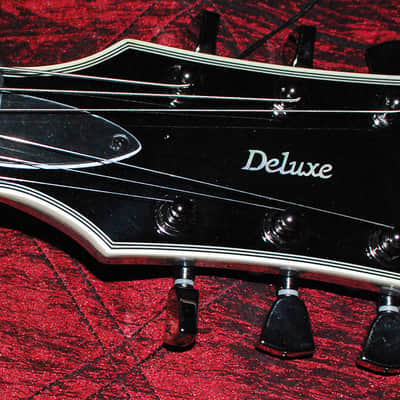 ESP LTD EC1000 Deluxe Electric Guitar Silver Sunburst EMGs image 7