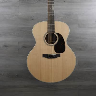 Martin Grand J-16E 12-String Redesigned in 2024 Natural With Deluxe Gig Bag! image 2