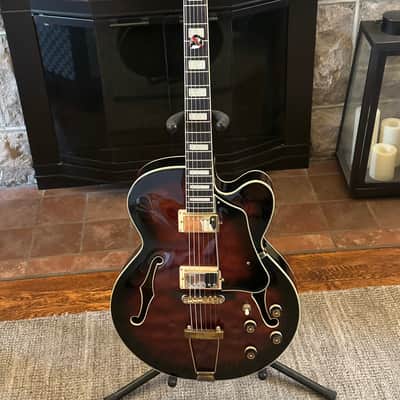 Ibanez AF95FB-DBS Artcore Expressionist-Dark Brown Sunburst image 3
