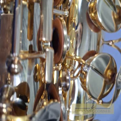 NO TARIFFS - Yamaha YTS-62 Tenor Saxophone Purple Logo image 20