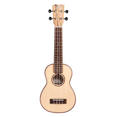 Cordoba 24S Spruce Soprano Ukulele w/ Spalted Maple Back image 2