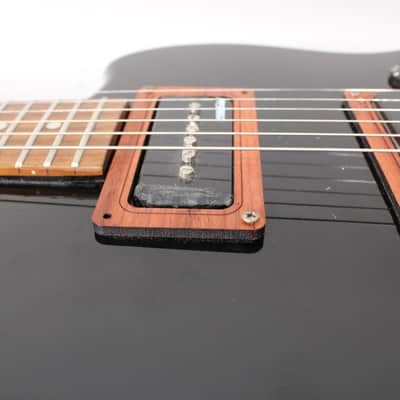 De Armond Jet Star Special P90s Gloss Black Finish Electric Guitar image 13