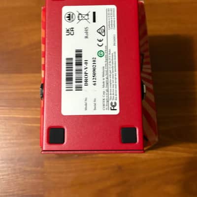 DigiTech Drop Compact Polyphonic Pitch-Shifter 2010s - Red image 3