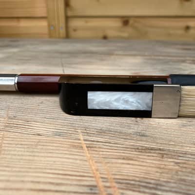 Double Bass Student Bow - Ideal For Beginner - Brazilwood image 9