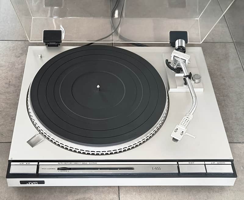 Vintage JVC L-A55 Semi Auto Direct Drive Turntable