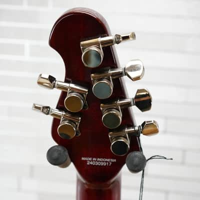 Sterling MAJ200X SM John Petrucci Signature - Blood Orange Burst image 16