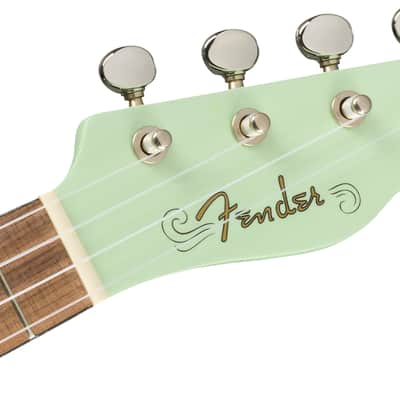Fender Venice Soprano Ukulele - Walnut Fingerboard, Surf Green image 7