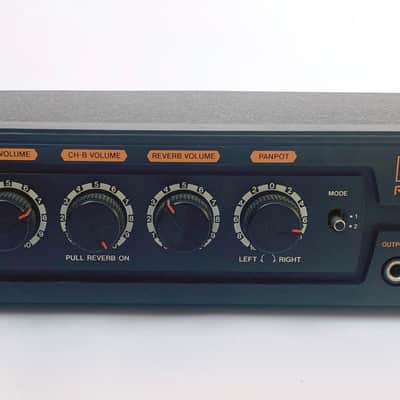 Boss RX-100 spring Reverb Box 1980s - Black, analog effect image 2