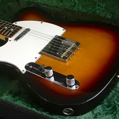LEFTY! Vintage Fender Japan Custom Edition Tele Nitrocellulose Lacquer Sunburst Telecaster Collectors HSC 1 of 1! image 9