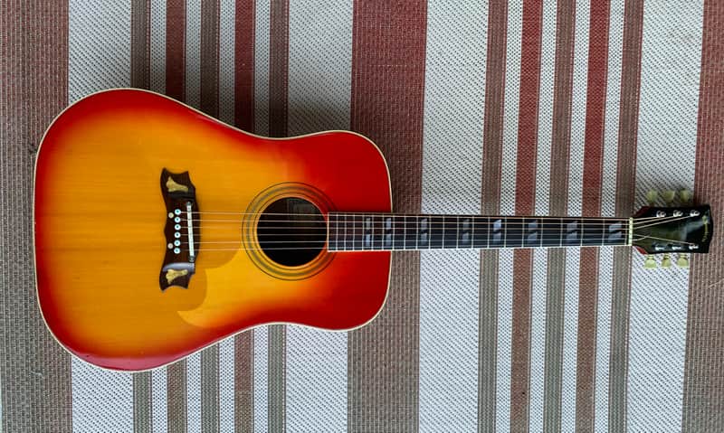 New Update - Rare Kiso Suzuki W-65HA "Dove" 1975 Cherry Sunburst image 1