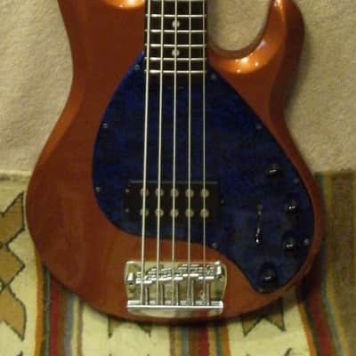 Music Man Stingray 5-String 2007 Metallic Orange image 1