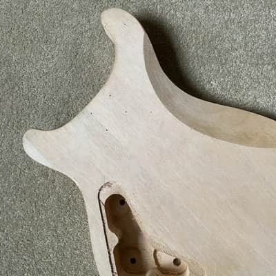 Unfinished HH DIY Project Guitar Basswood Body image 3