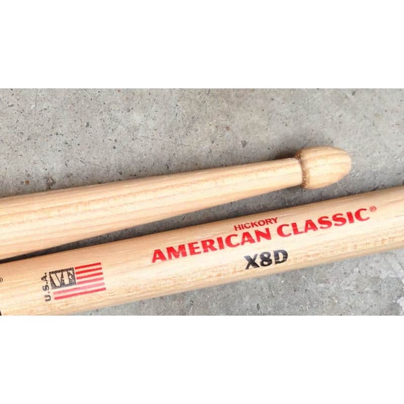 Vic Firth American Classic Drum Stick Extreme 5B w/Vic Grip image 1