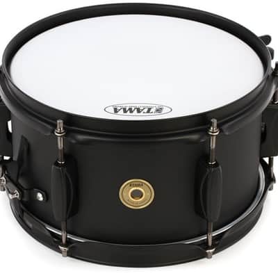 Tama BST1055MBK Metalworks 5.5 x 10-inch Steel Snare Drum - Matte Black image 2